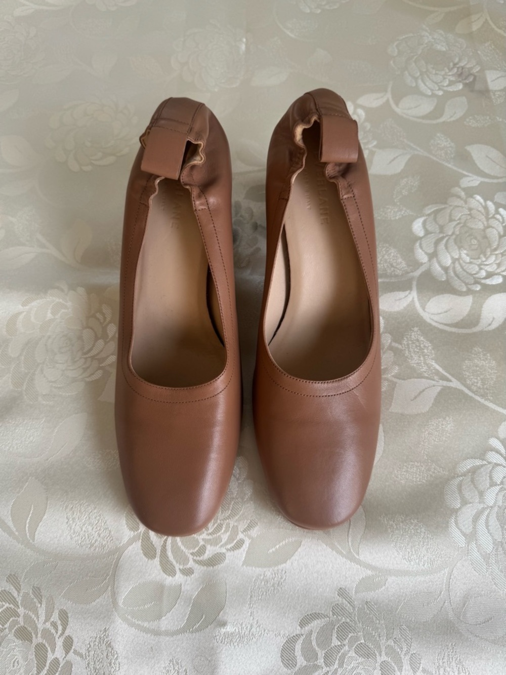 Everlane Women's Brown Leather Heels Size 9.5